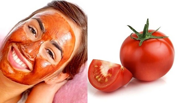 Evde Cilt Bakımı domates maskesi