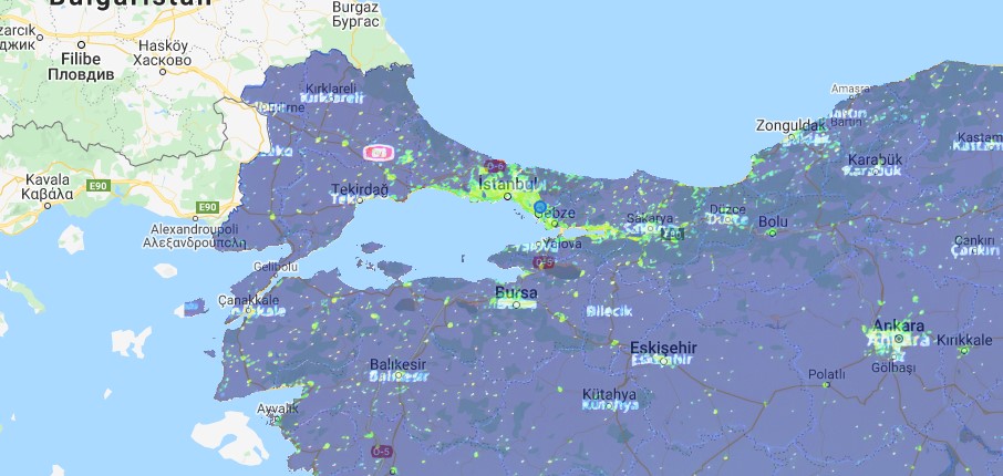 Türkiye corona virüs haritası
